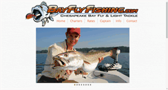 Desktop Screenshot of bayflyfishing.com